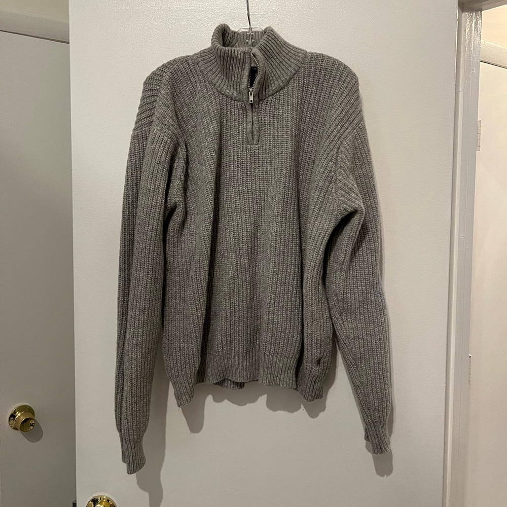 Brandy Melville quarter zip sweater
